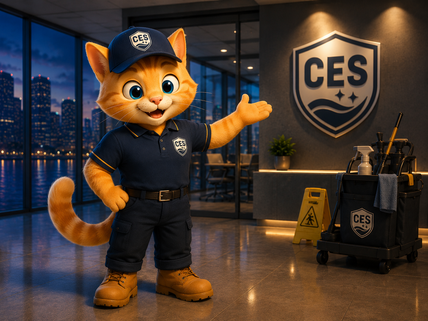 Meet Edge — Clear Edge Solutions mascot