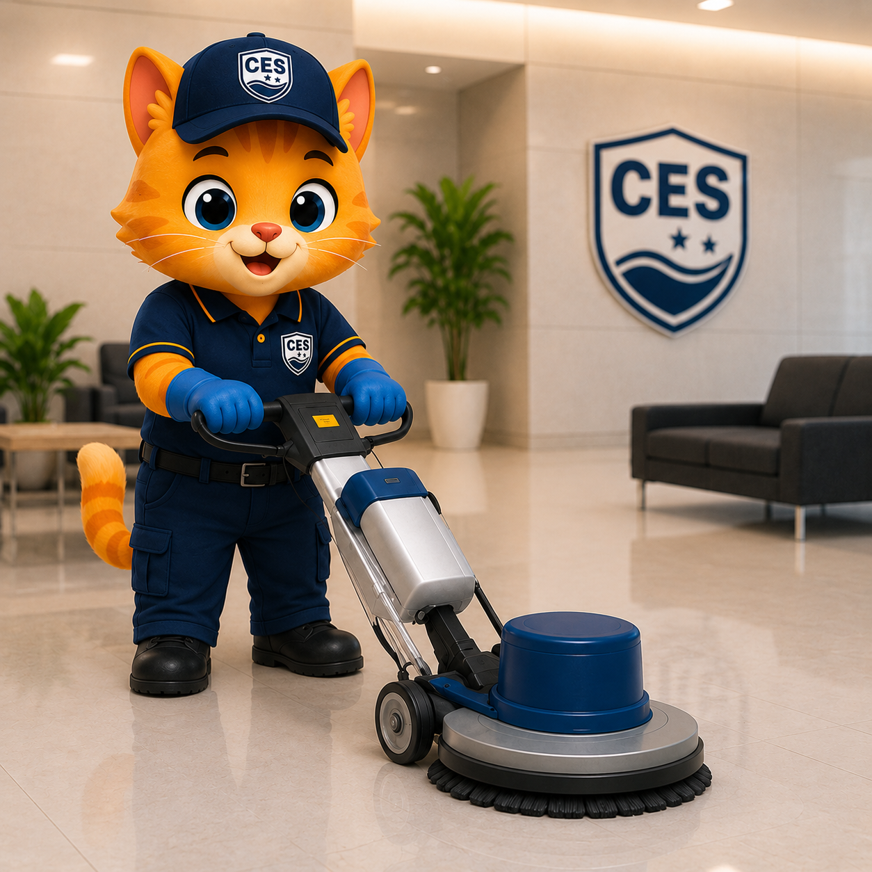 Edge representing Floor Waxing & Stripping