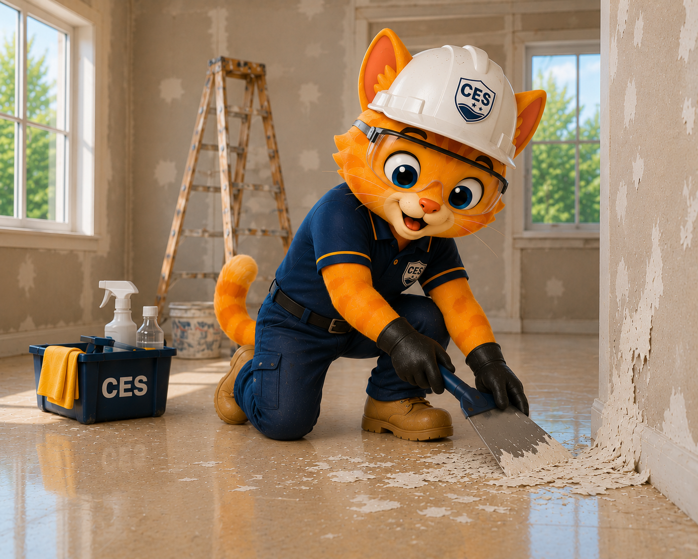 Edge representing Post-Construction Cleaning